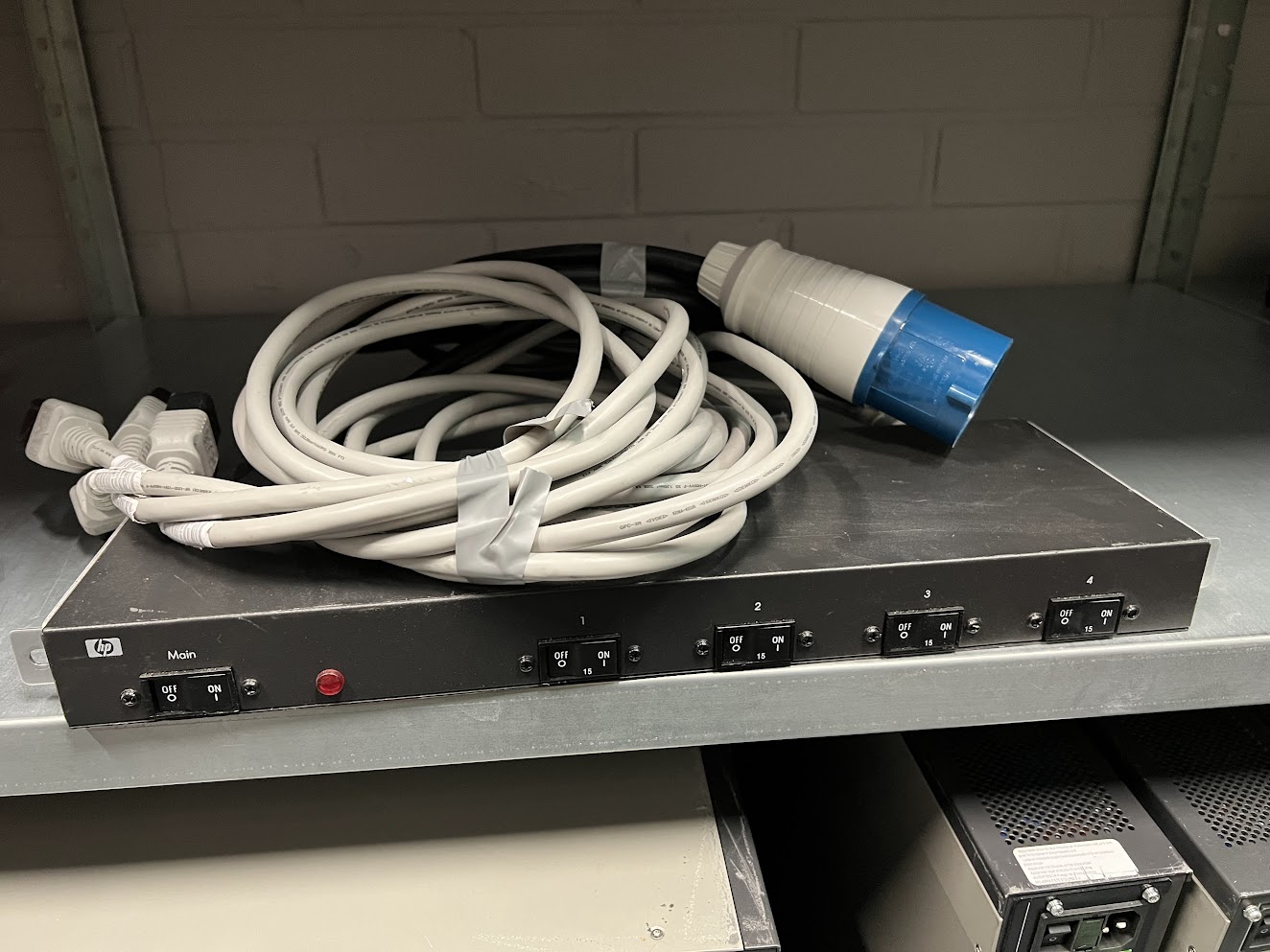 HP räkkisähköjako