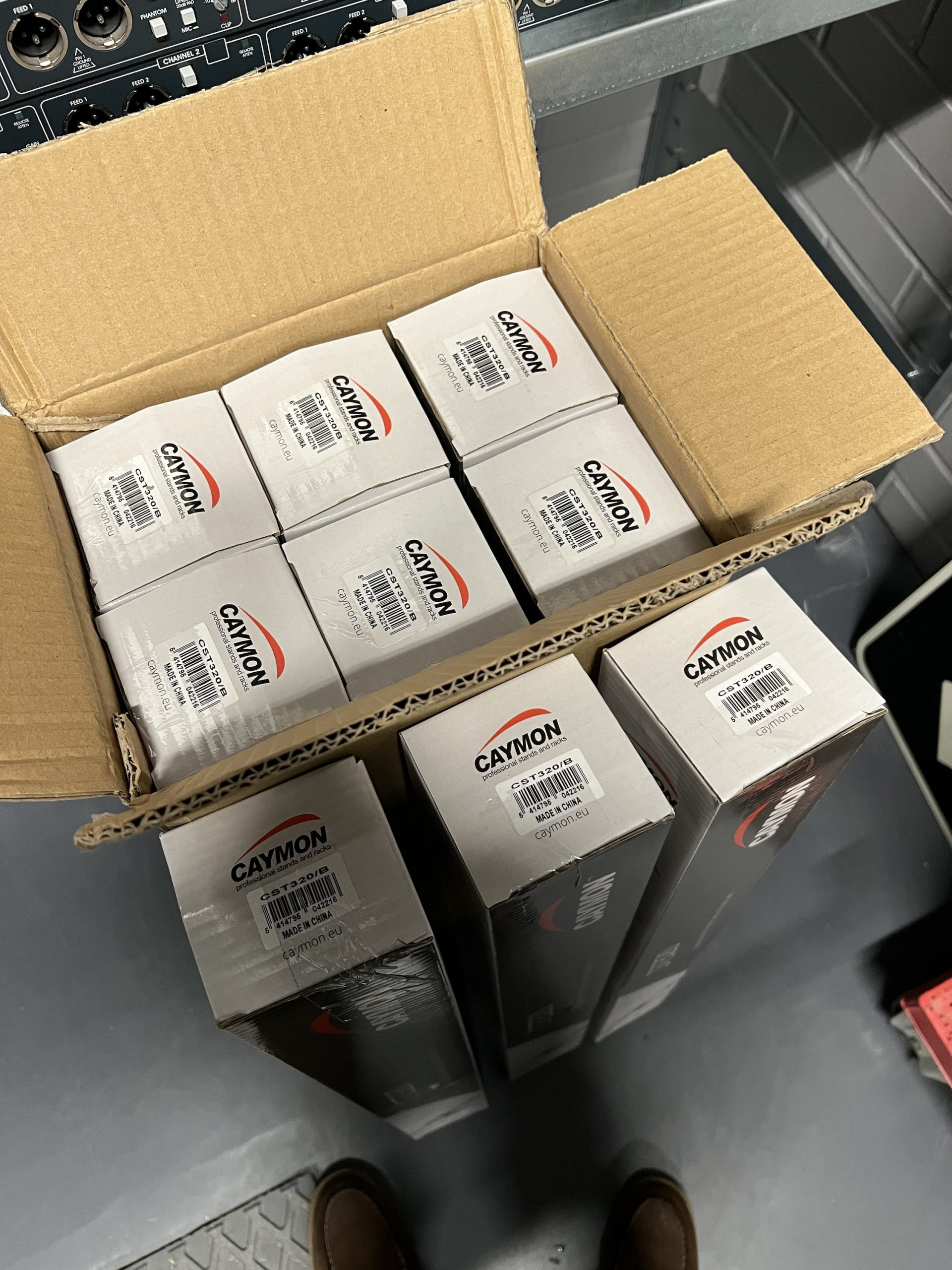 Mikkiständi, pitkä Caymon CST320/B - Image 3