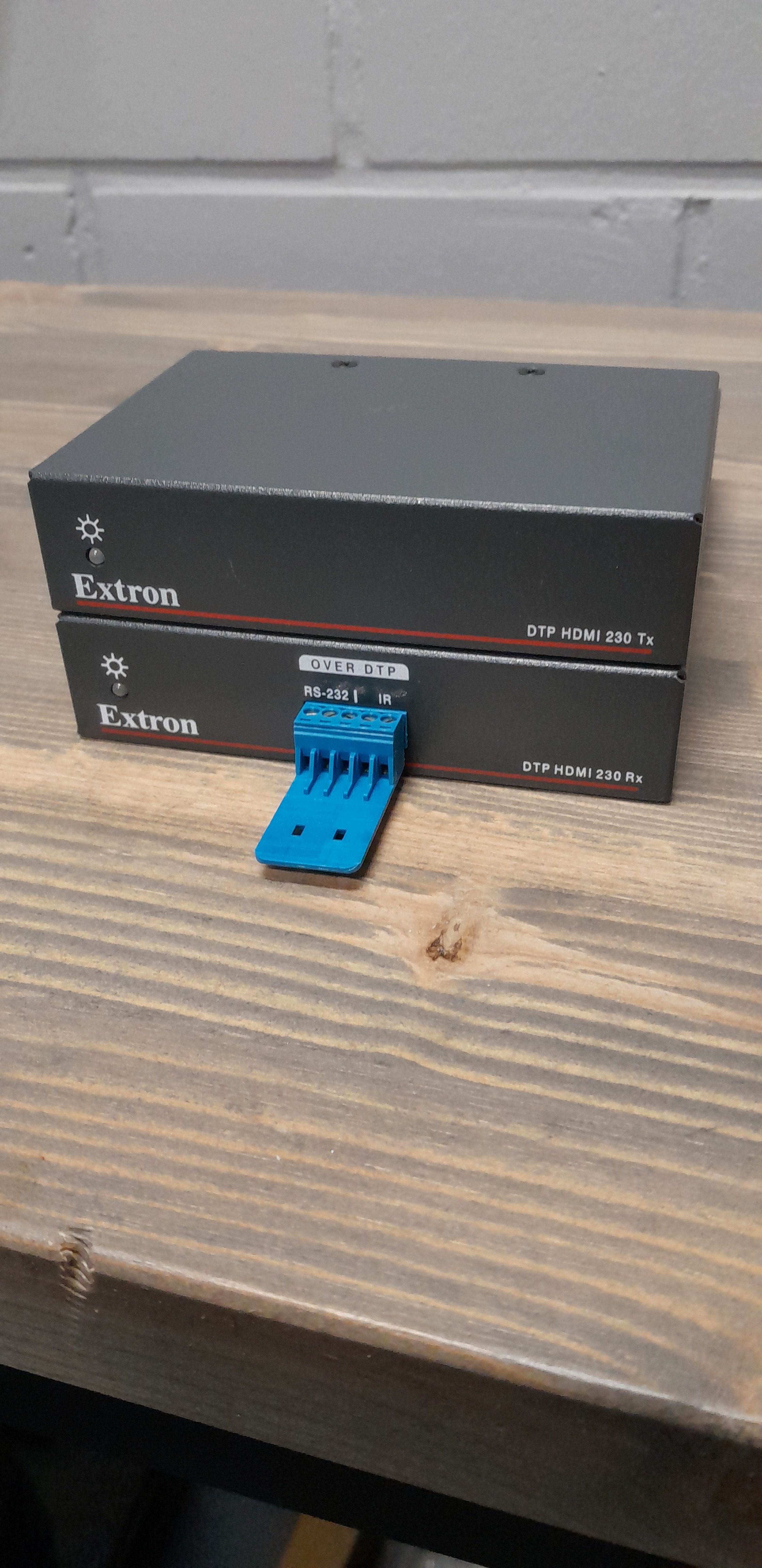 Extron DTP HDMI 230 Rx/Tx-setti