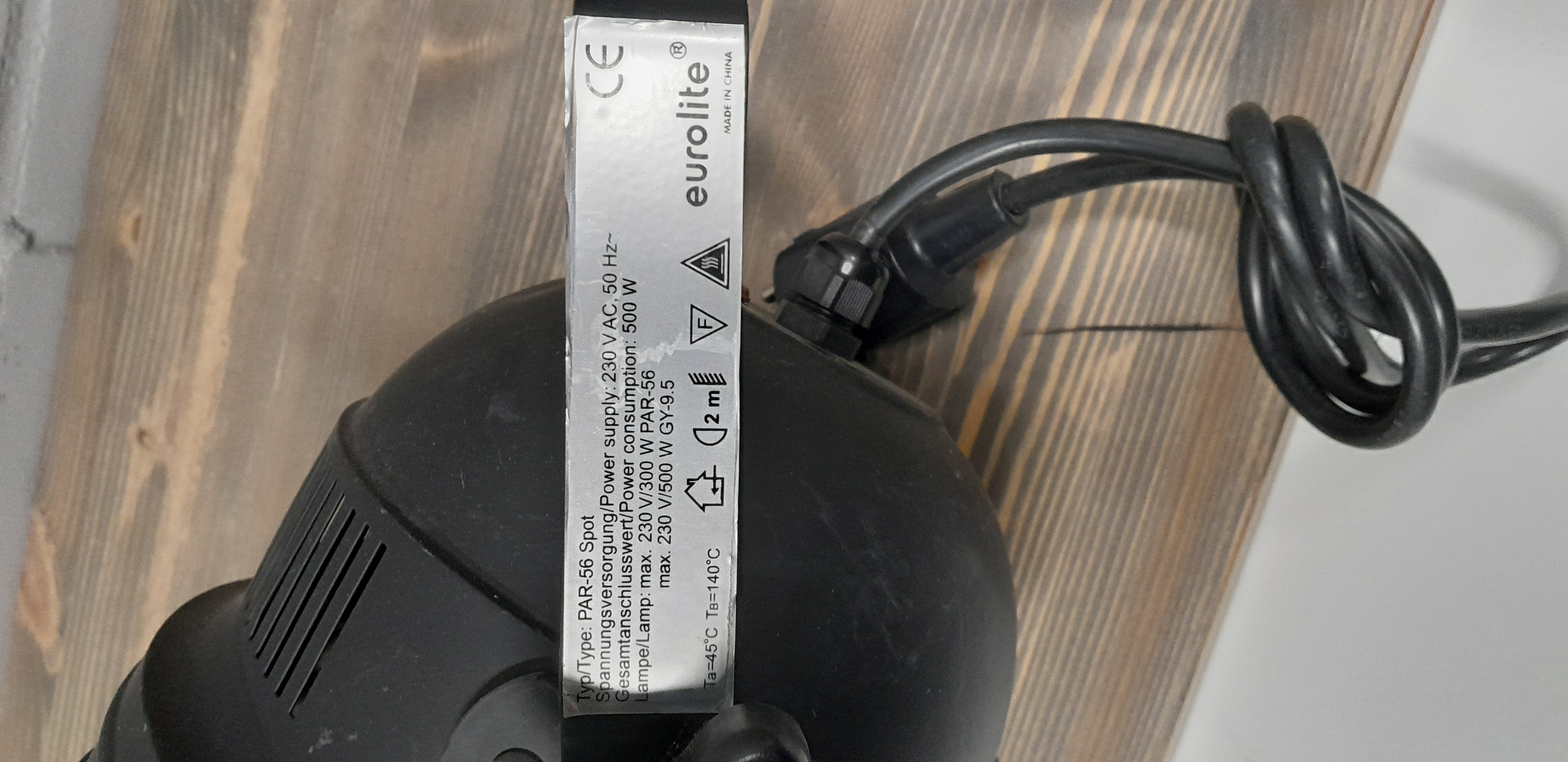 Eurolite Par56-spot, 500W - Image 2