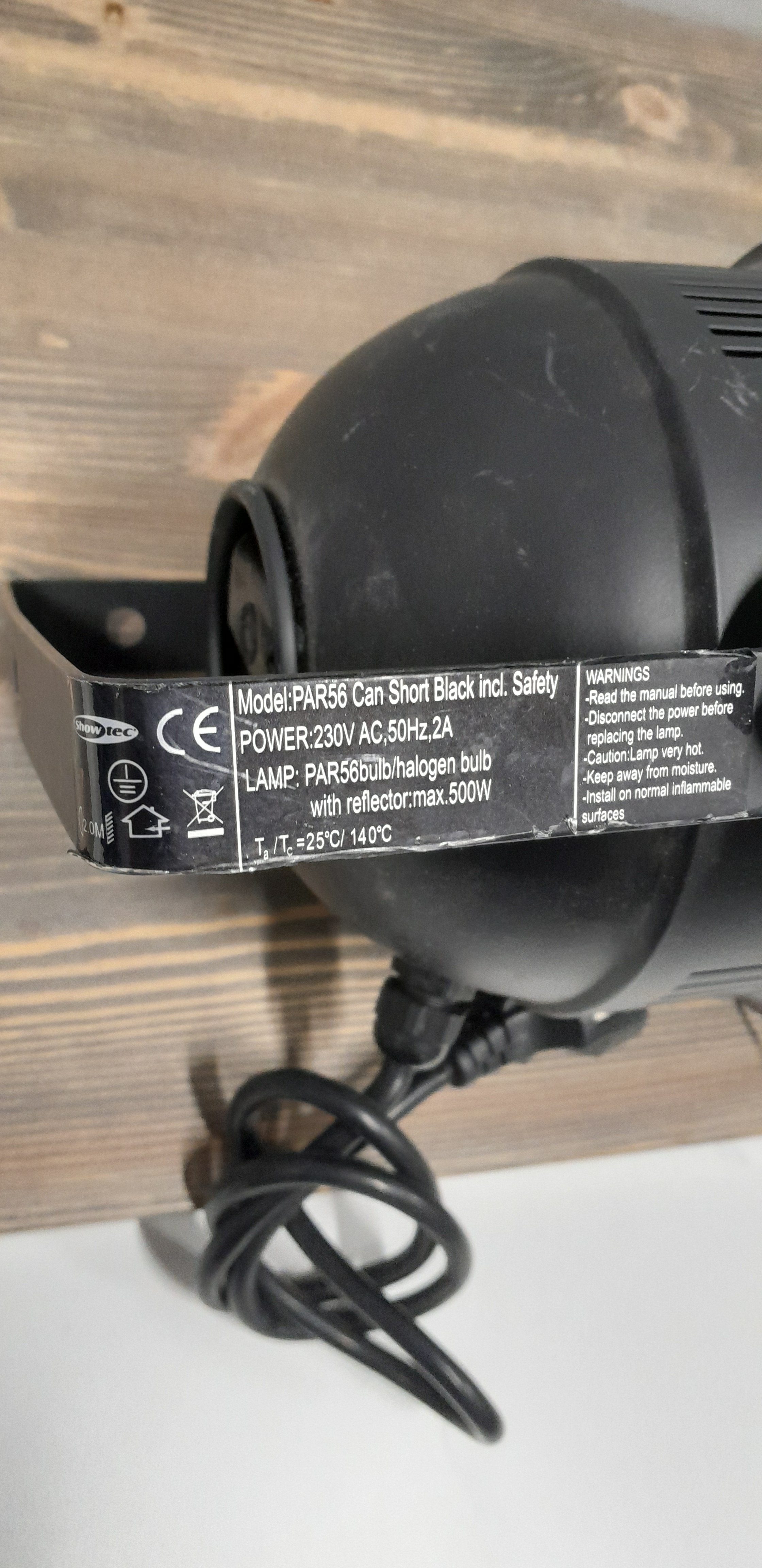 Showtec Par56-spot, 500W - Image 2
